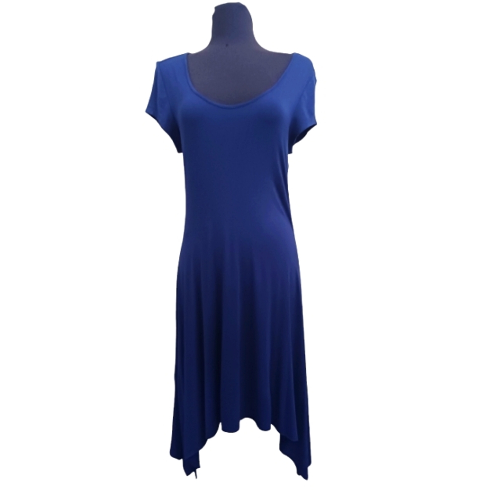 Navy Blue Grace Elements Maxi Dress Size Large